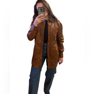 BAGATELLE Collection Faux Leather Shacket